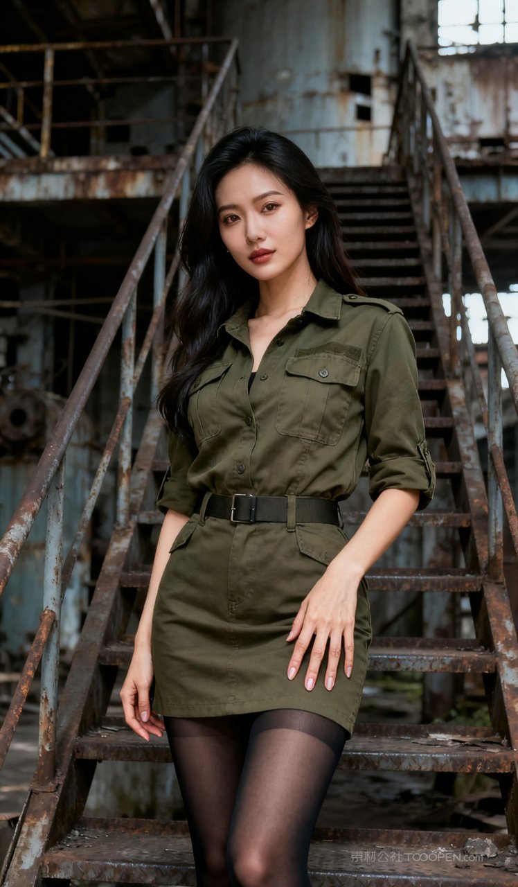 美女短裙气质时尚少女性感丝袜