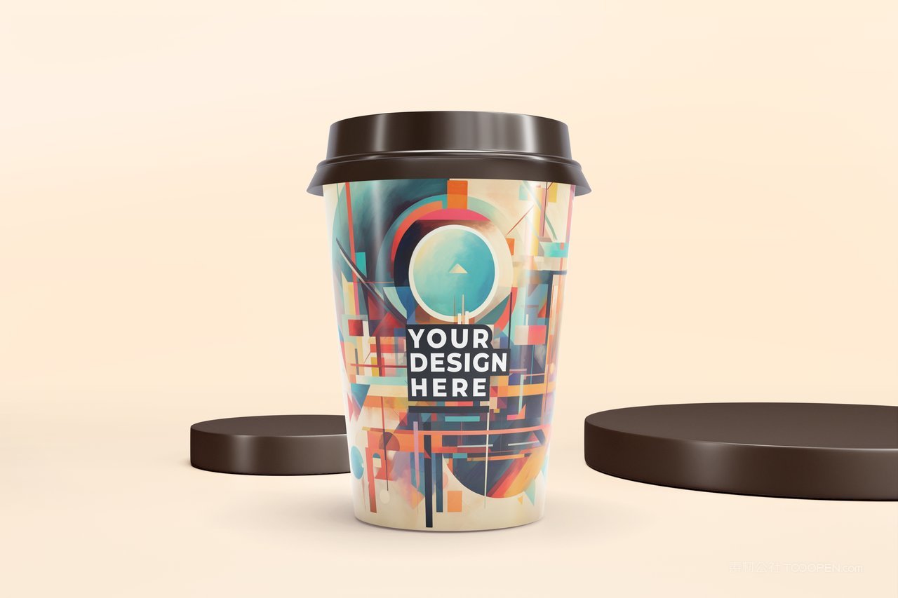 咖啡杯包装样机