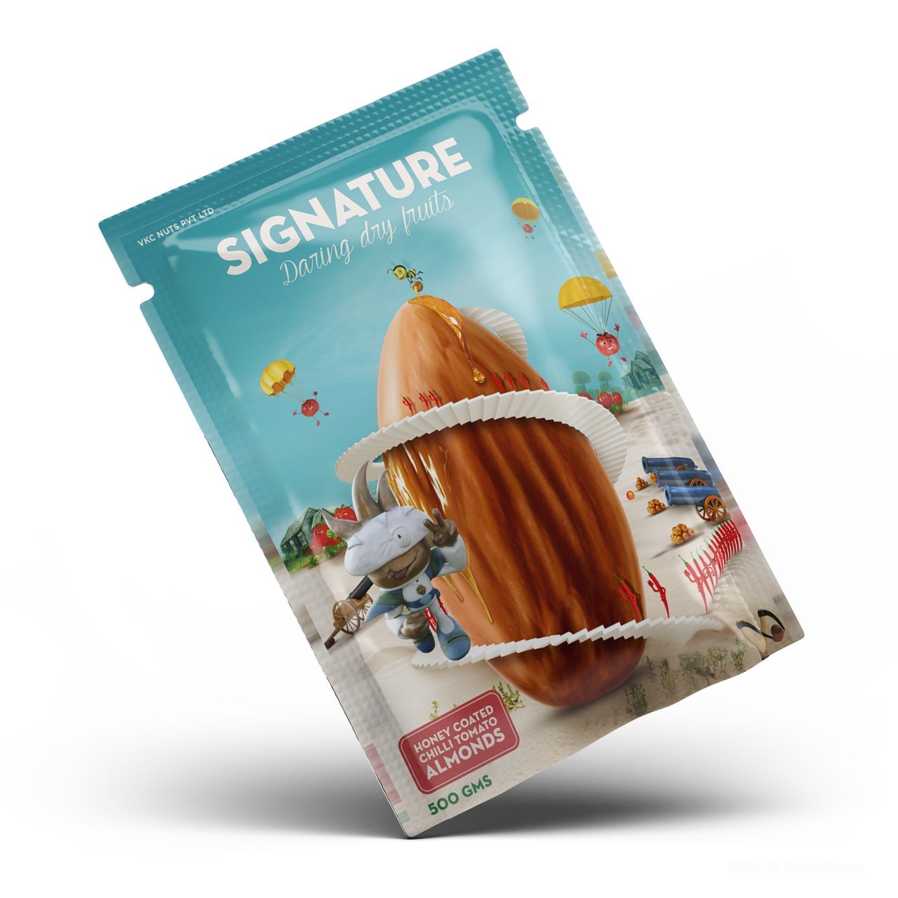 小吃塑料包装样机素材