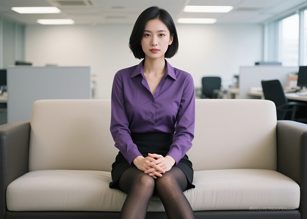 短裙写真美腿职业美女女性模特丝袜性感