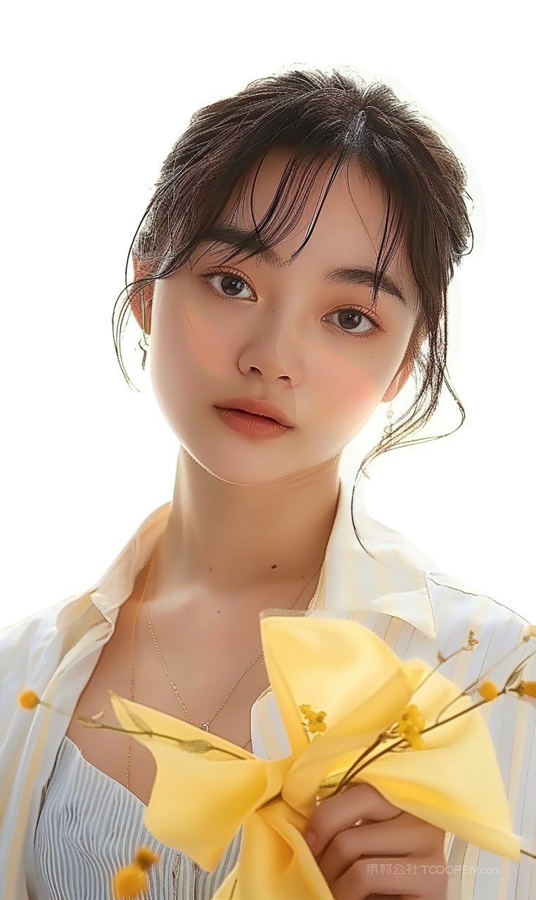 时尚美容清纯美女优美少女彩妆魅力盛装