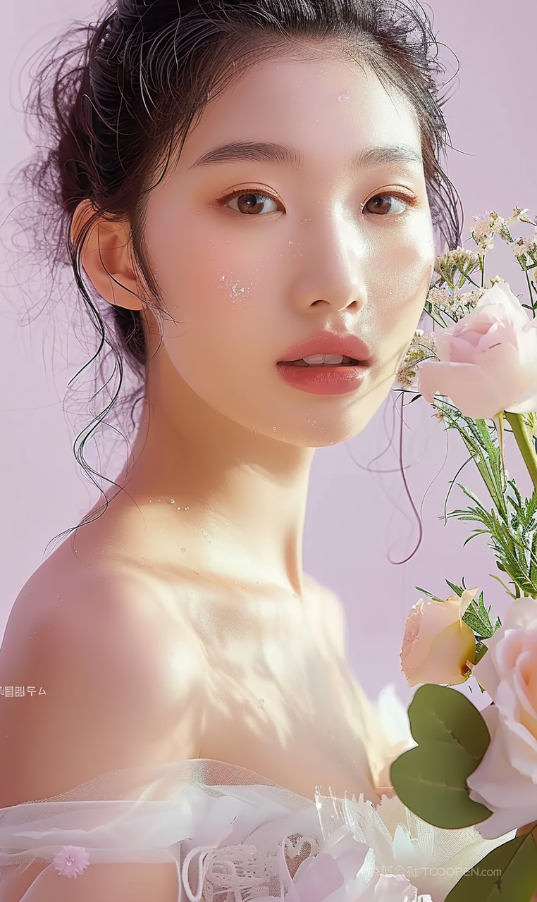 青春活力魅力时尚女性少女清纯