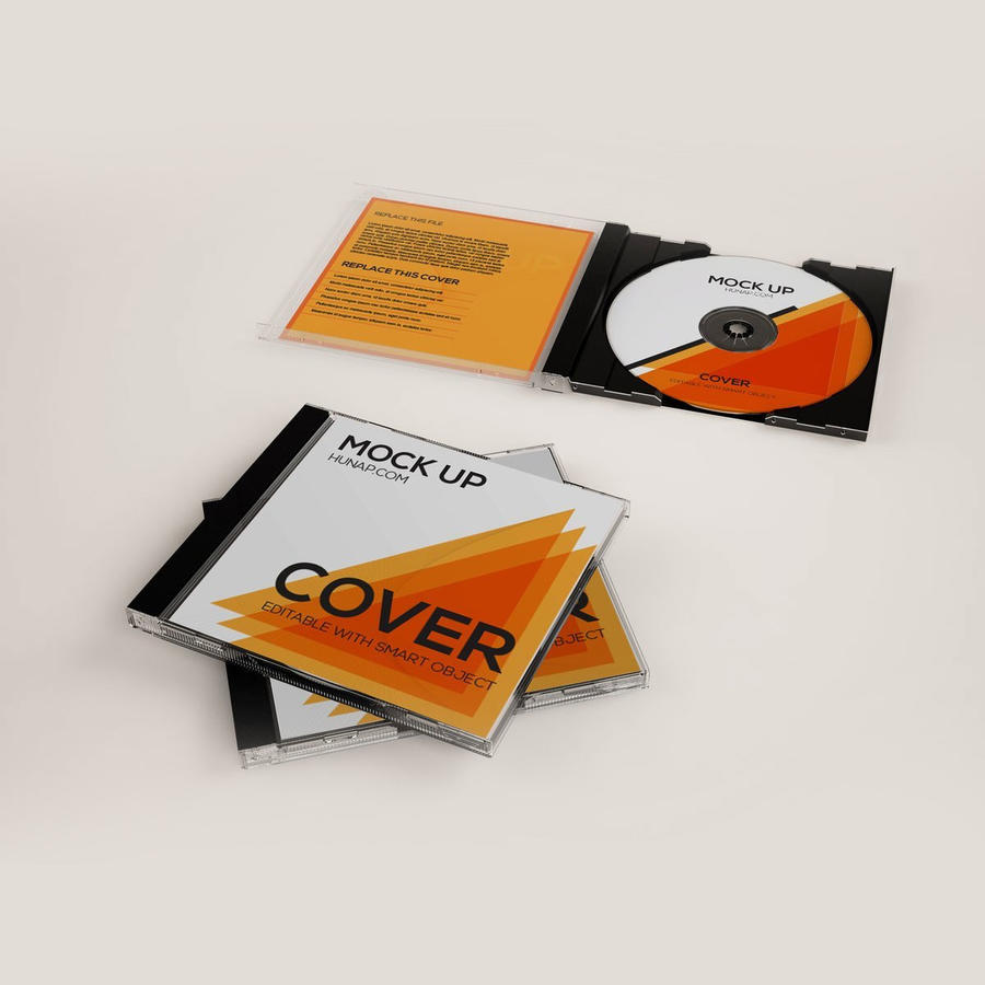 cd唱片包装样机