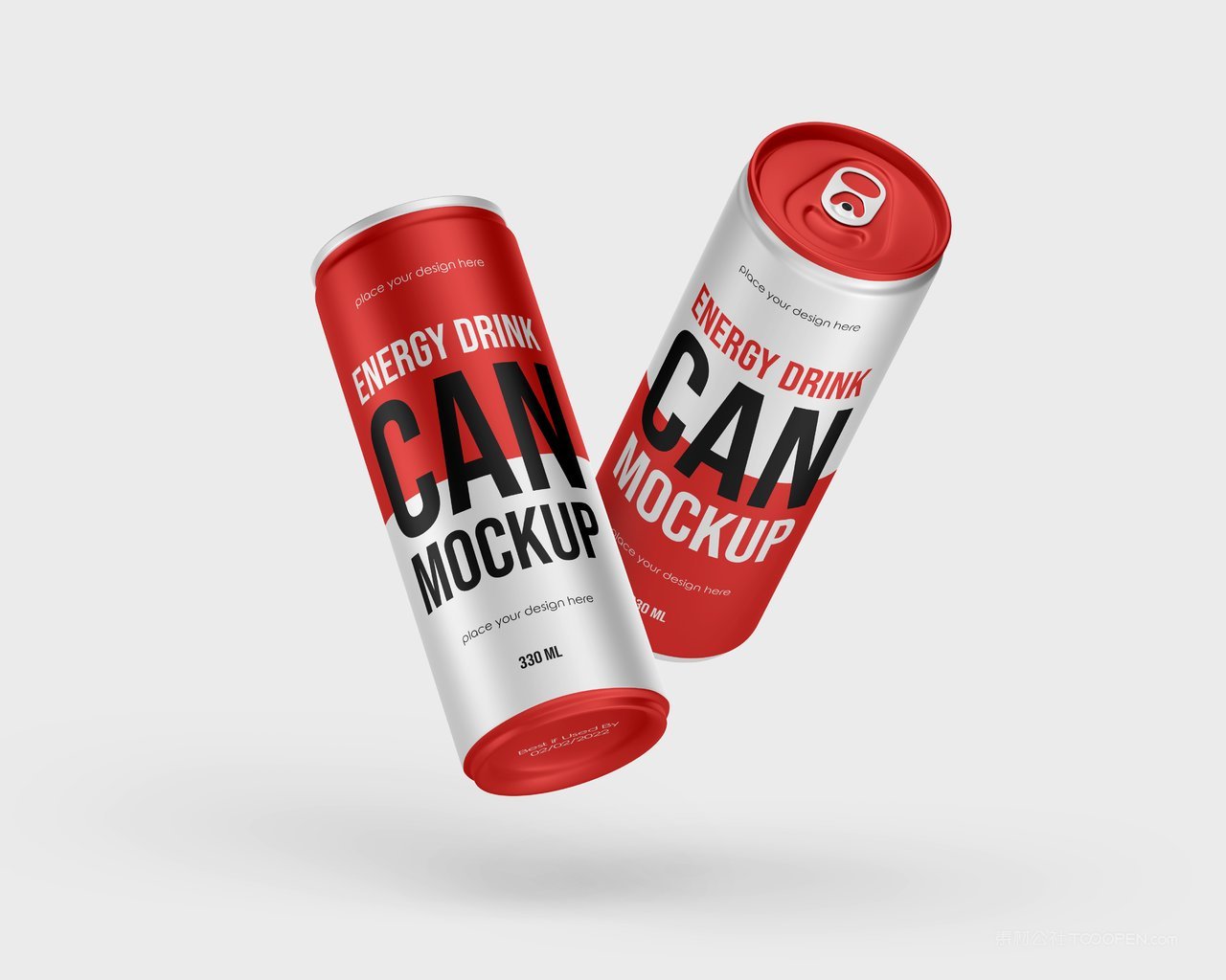 能量饮料罐样机