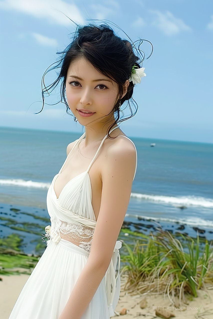 青春清纯彩妆魅力优美美容女性时尚年轻美女