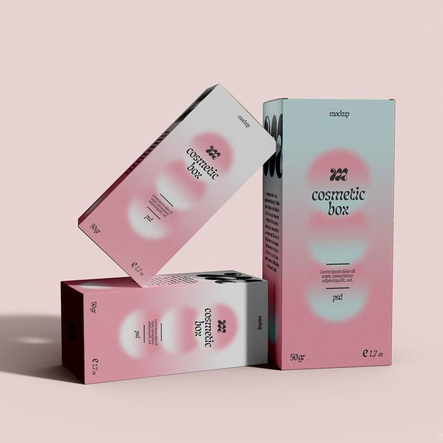 化妆品包装盒样机