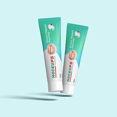 牙膏包装样机