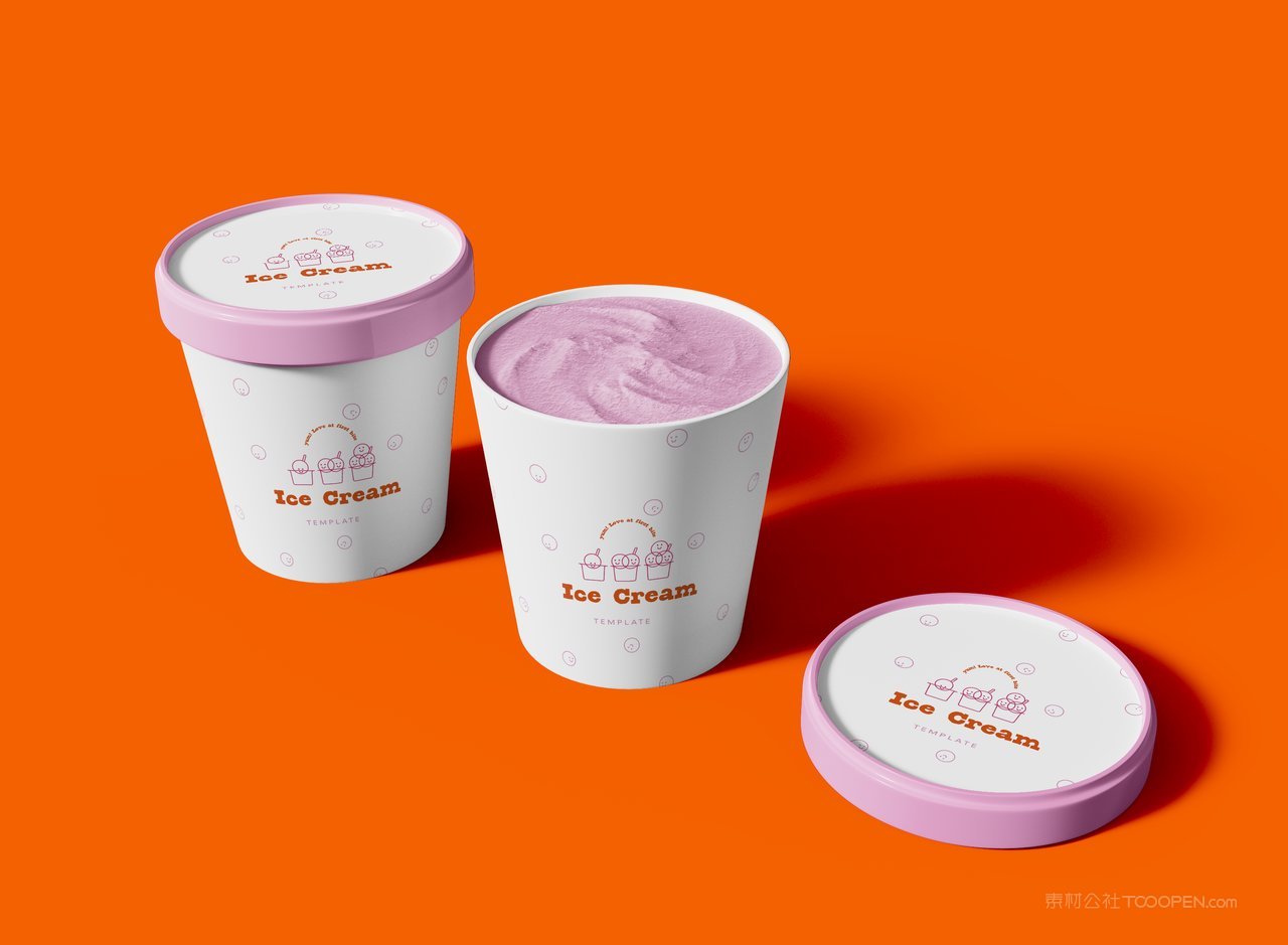【1927期】冰淇淋包装桶样机 (7)