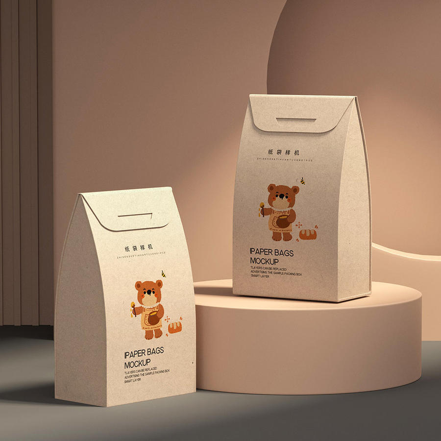 纸袋包装袋样机