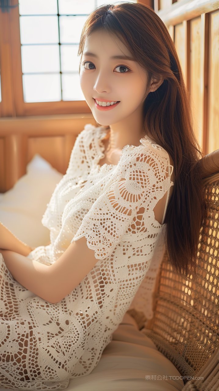 美女写真模特年轻甜美清纯少女