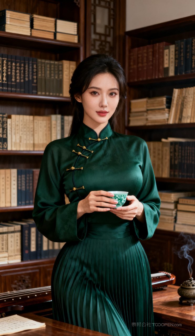 性感汉服古风美女丰腴女性美艳