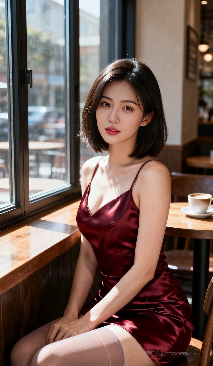 气质美腿性感美女丝袜时尚短裙