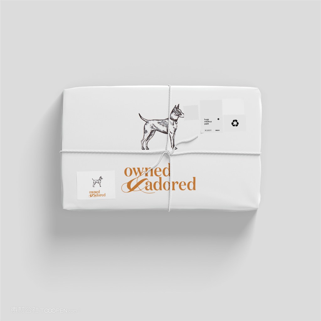 宠物店产品包装样机