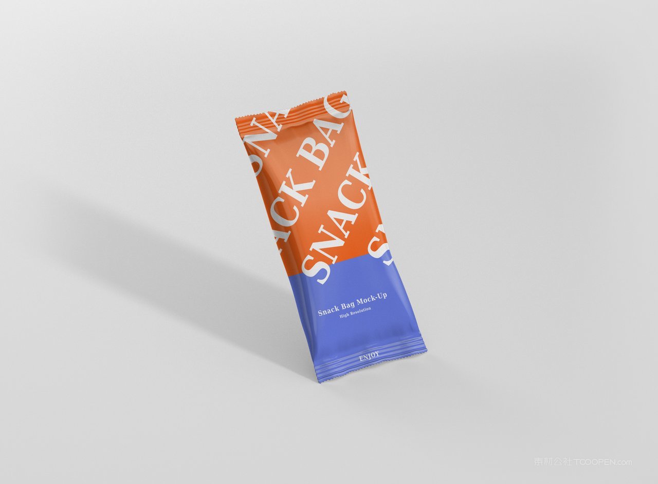 食品塑料包装样机psd