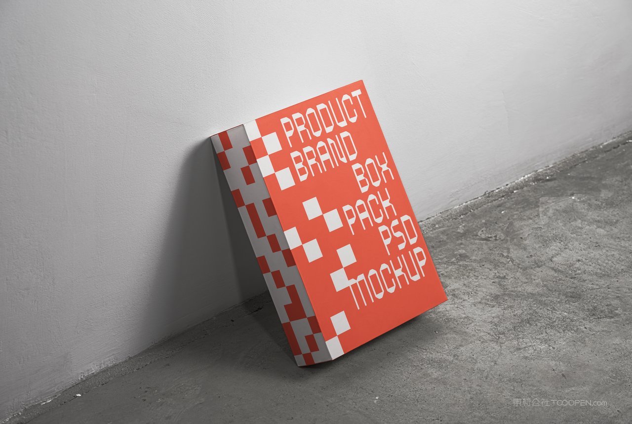 包装盒子样机效果图展示