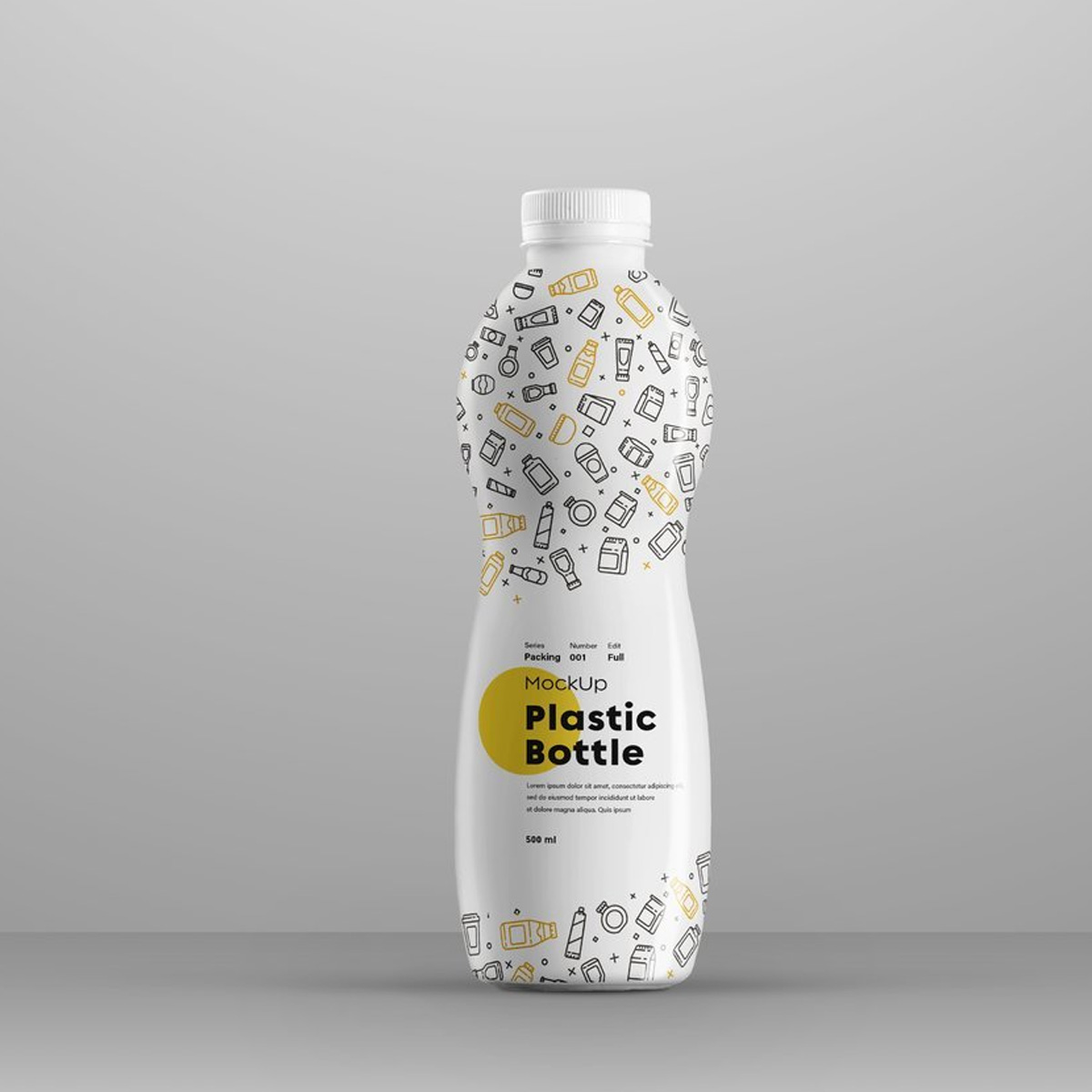 饮料汽水瓶包装样机