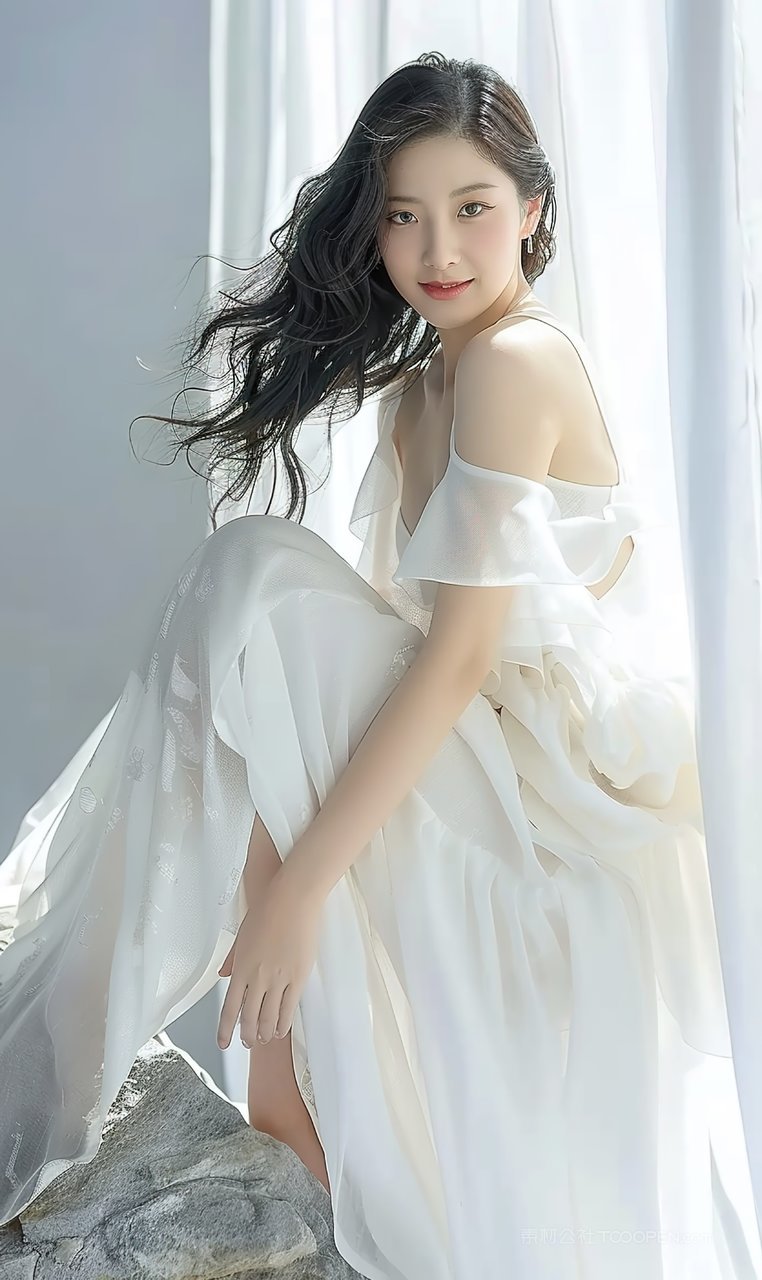 清纯魅力少女美容时尚美女美白青春高清