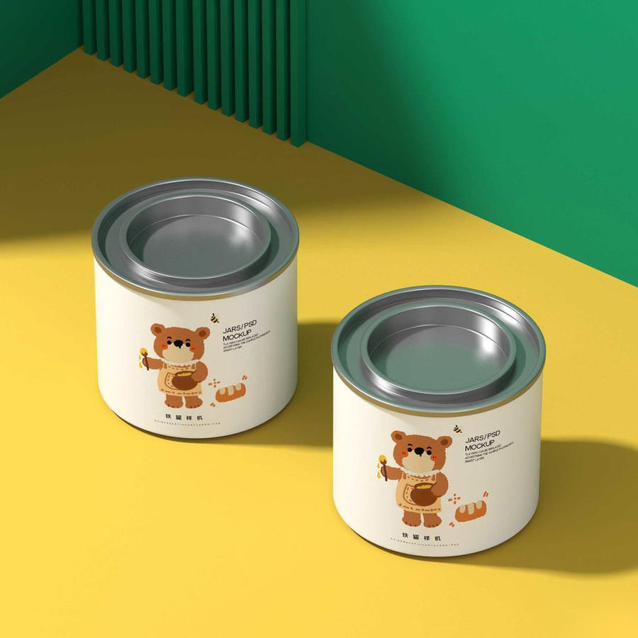 食品铁罐样机