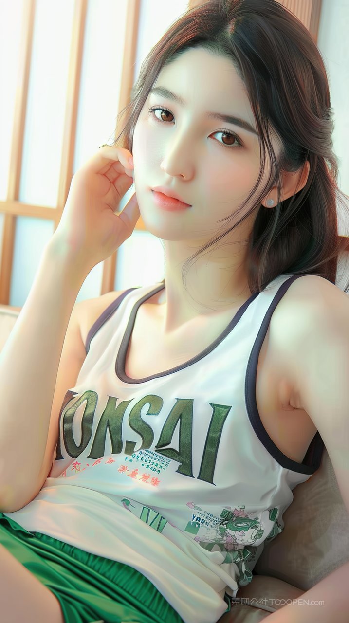 甜美年轻美女清纯模特写真少女