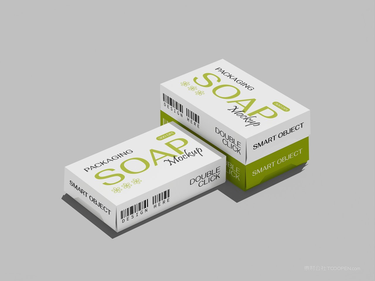 产品包装盒样机