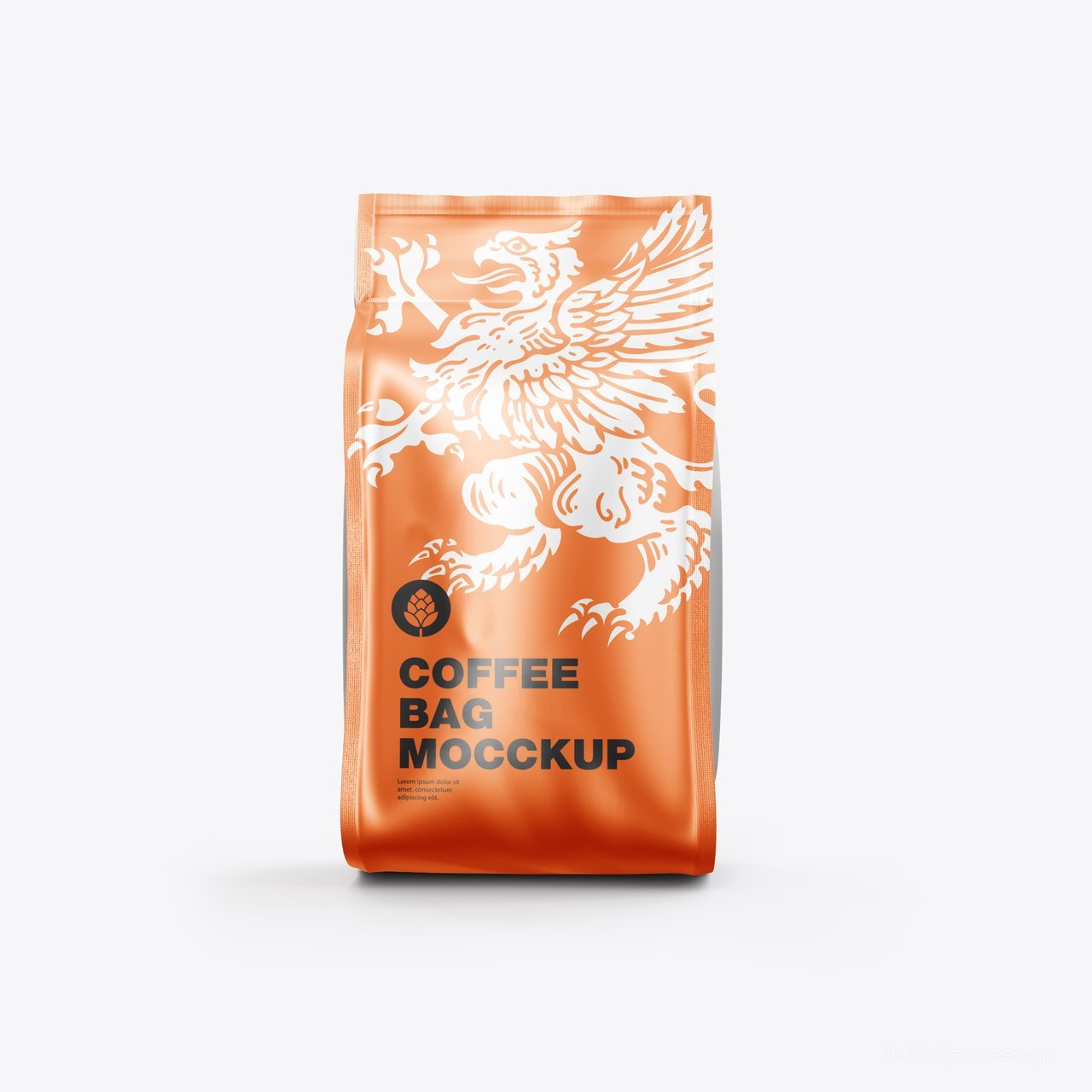 金属箔纸咖啡袋样机