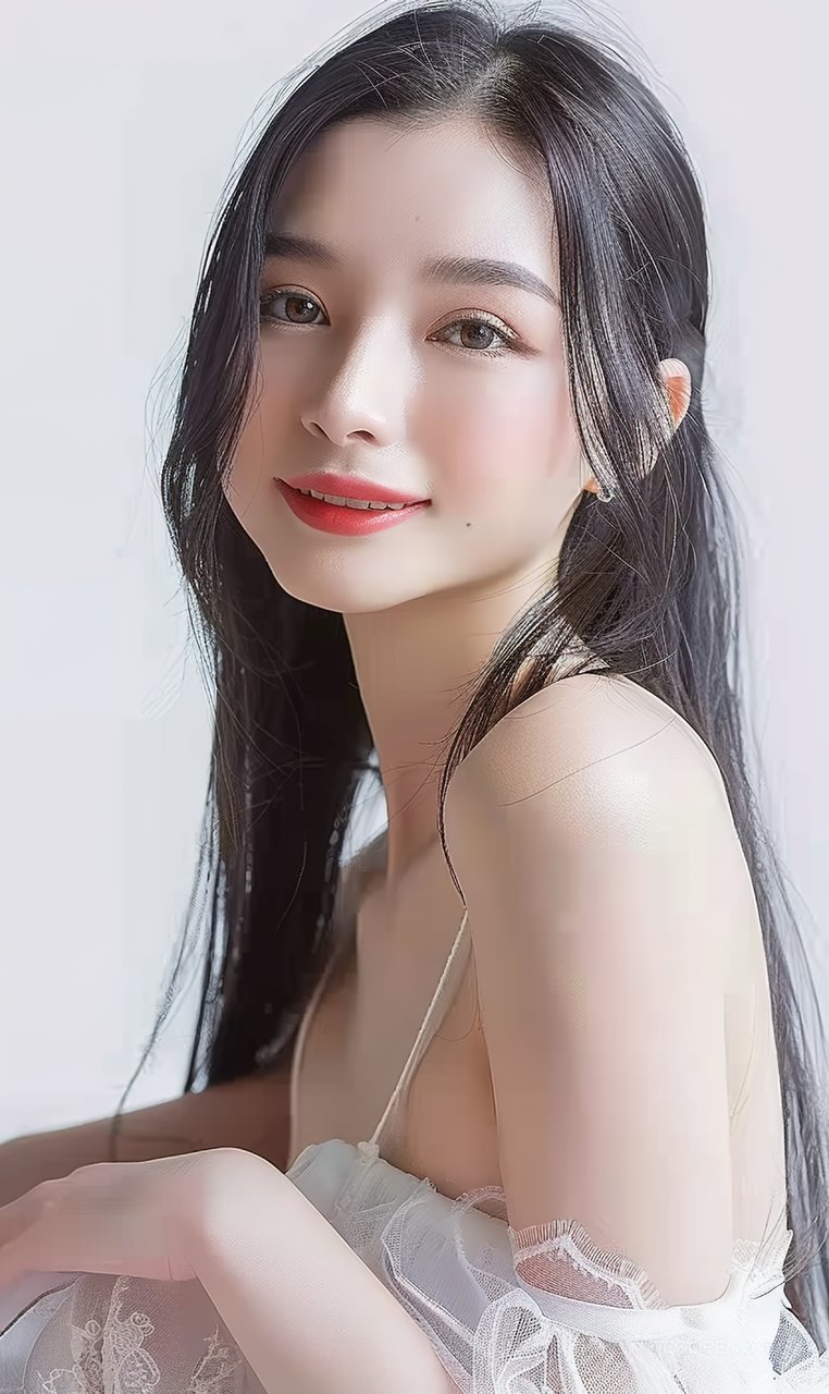 气质魅力女性美白少女高雅迷人