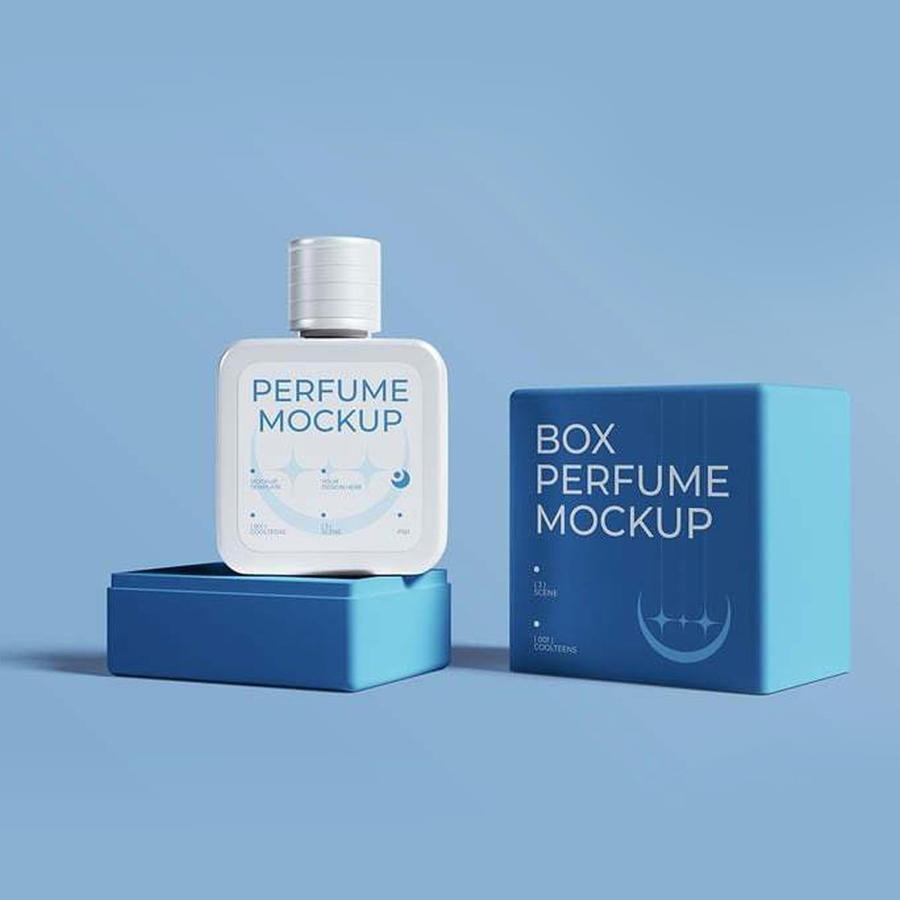 香水盒包装样机