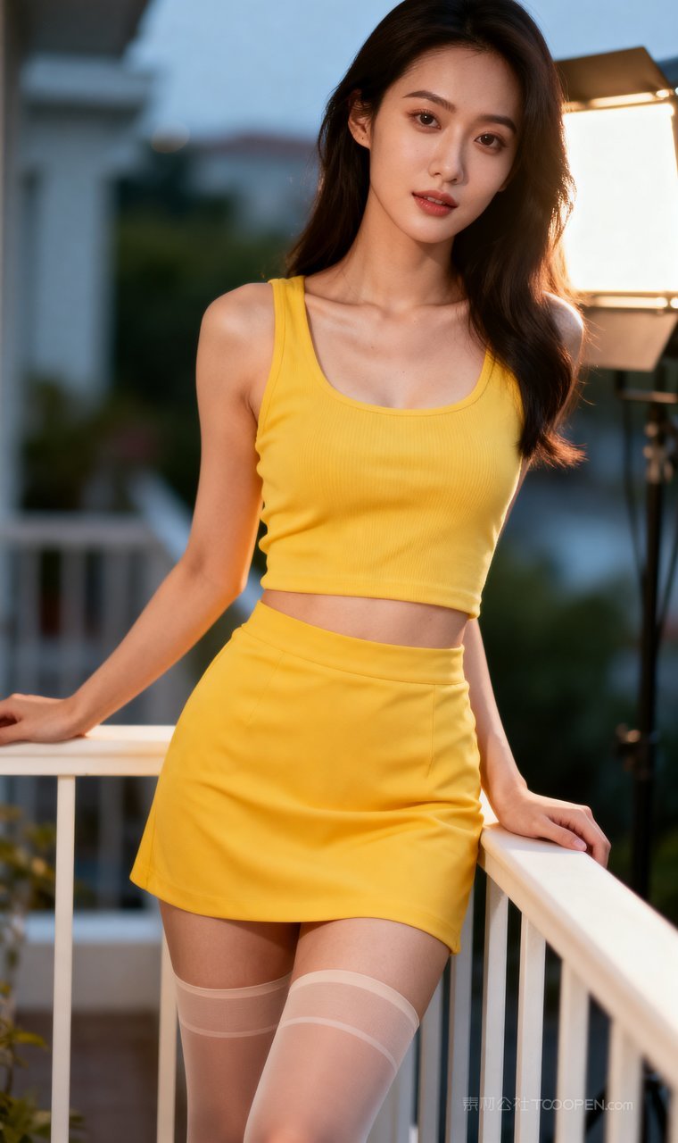 美女写真长腿高雅性感丝袜短裙女性气质