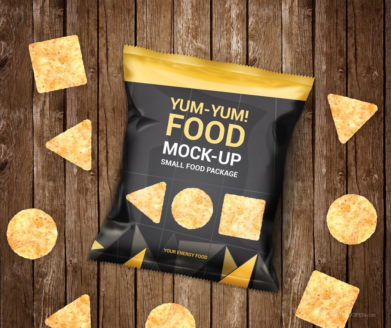 膨化食品袋样机