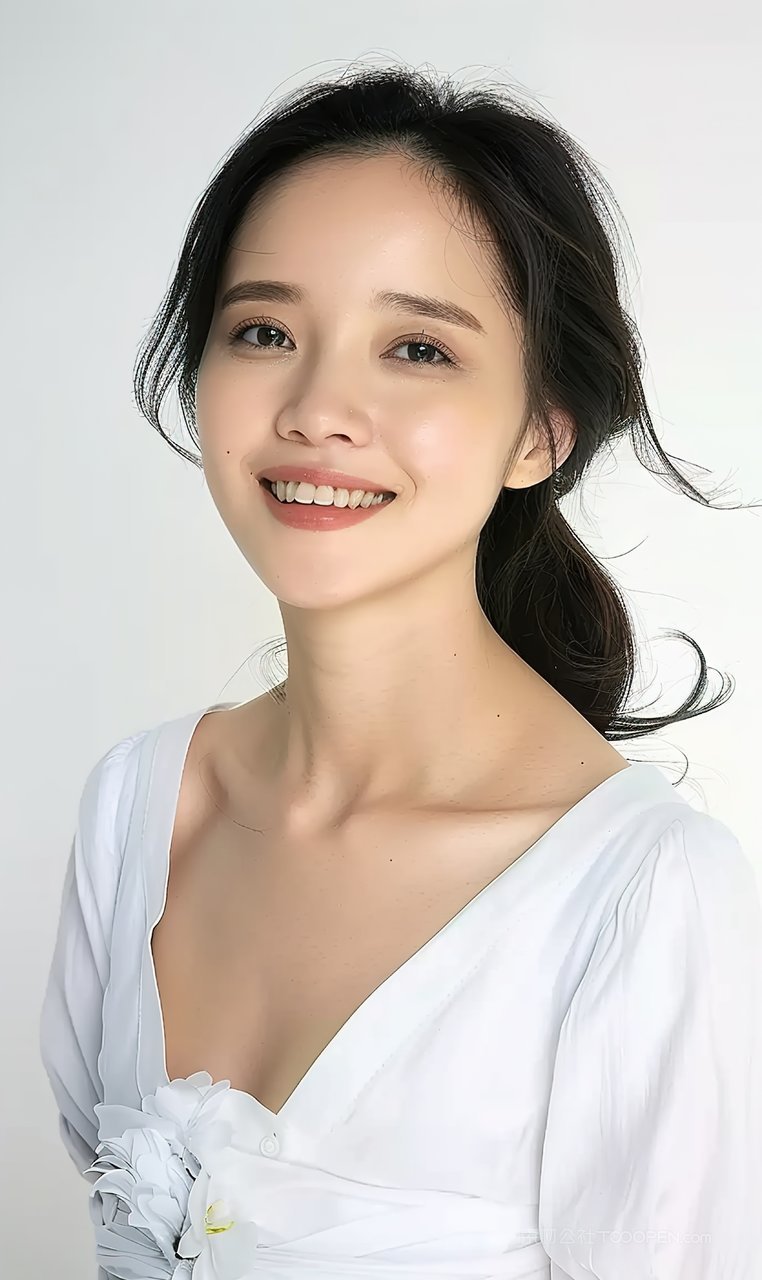 迷人魅力女性少女美白彩妆美女清纯