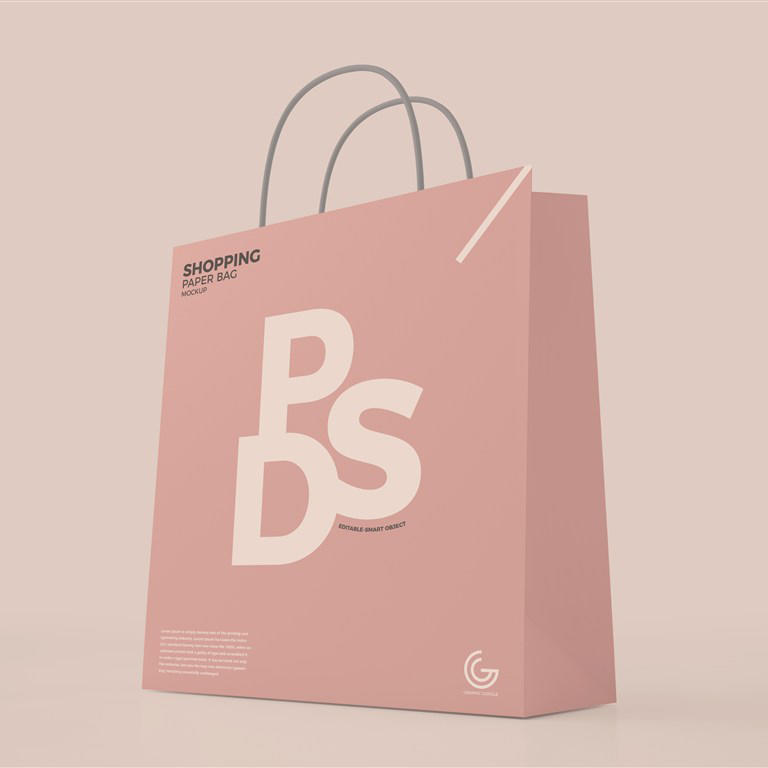 手提袋样机素材