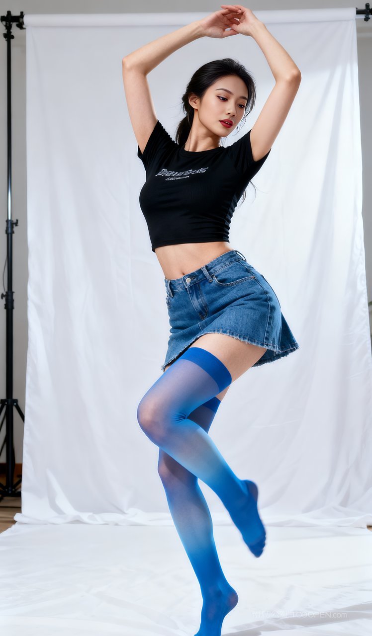 写真丝袜性感美女时尚美腿短裙