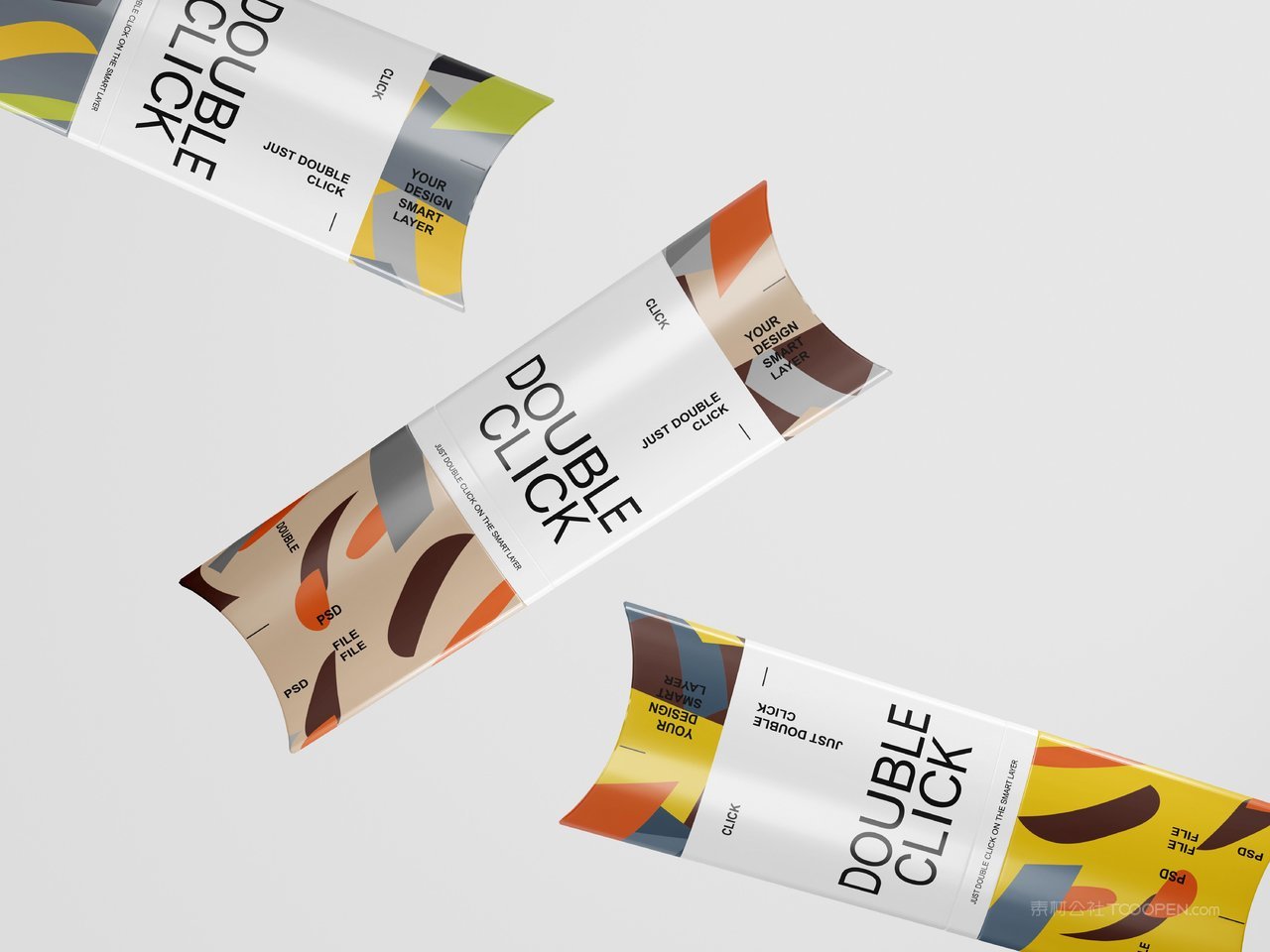 食品包装卷盒样机