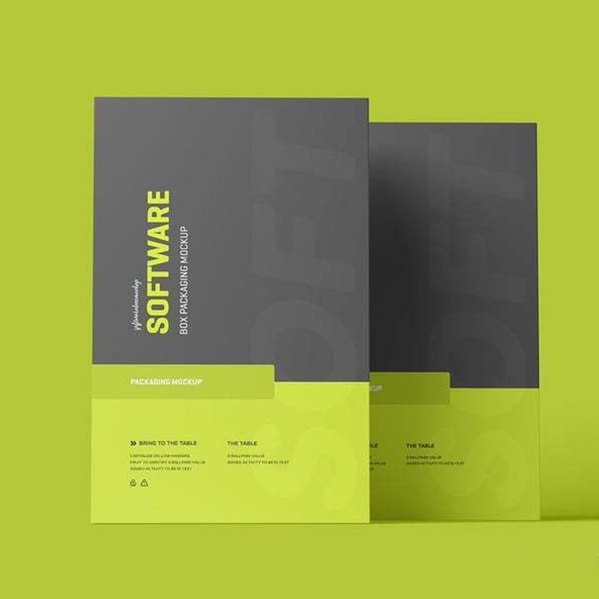 软件盒包装样机