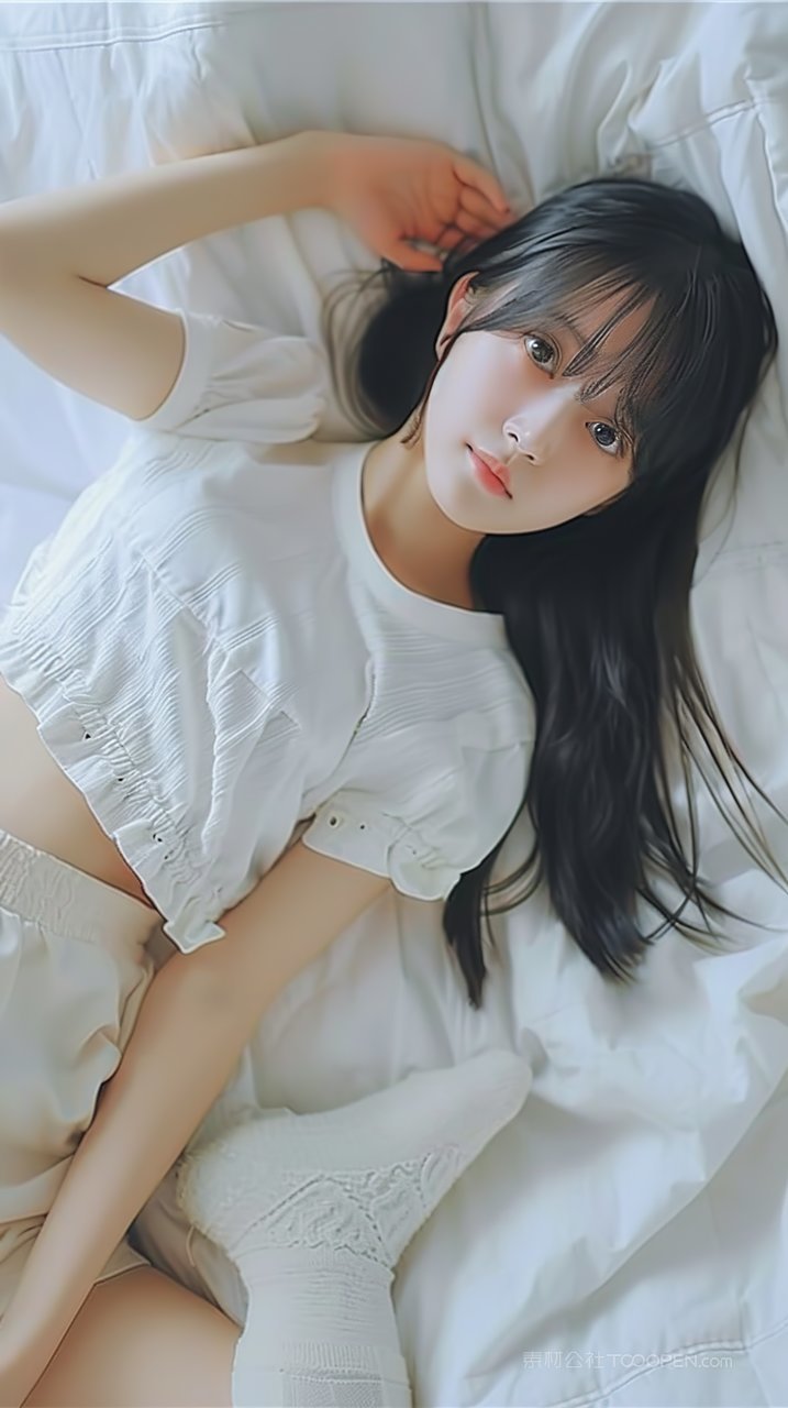 模特写真少女年轻清纯美女