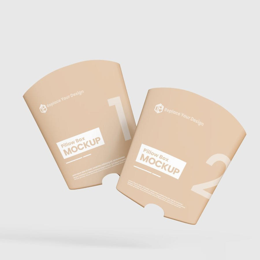 枕头盒包装样机