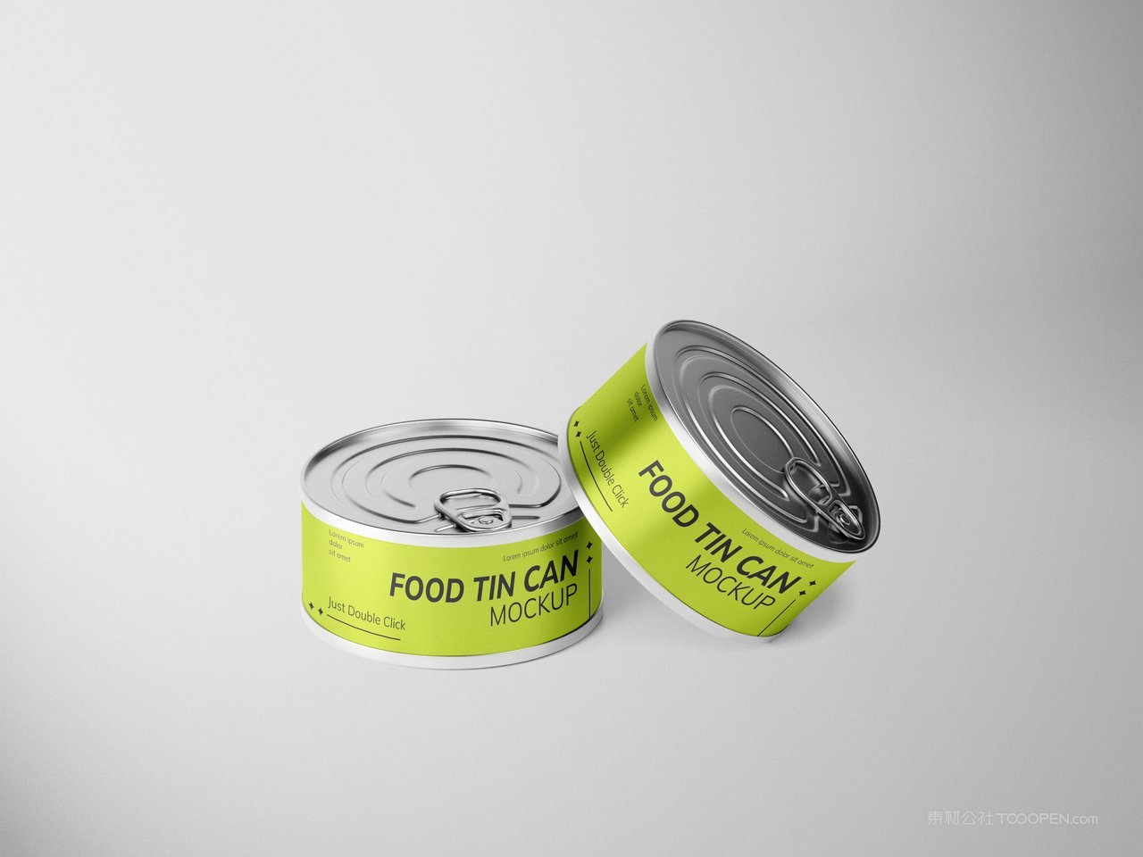 牛肉罐头食品包装样机