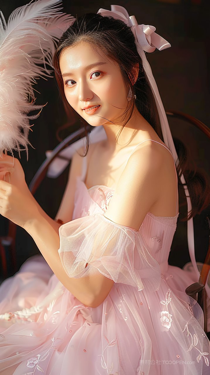 模特美女甜美清纯写真年轻少女