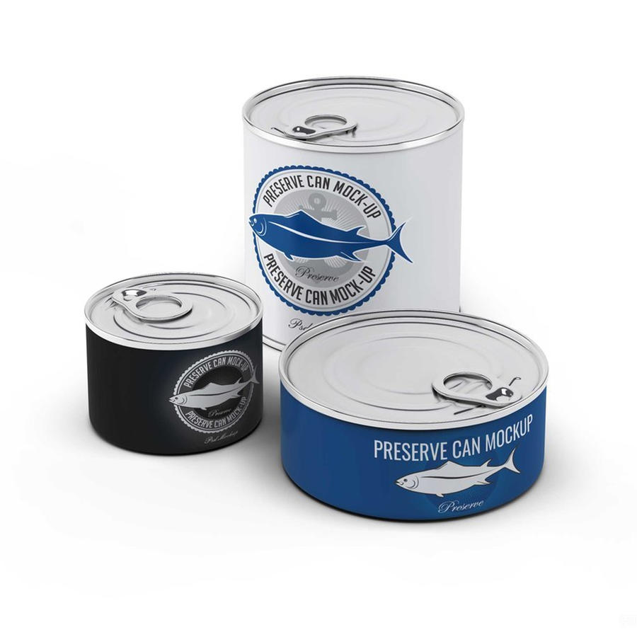 罐头易拉罐样机