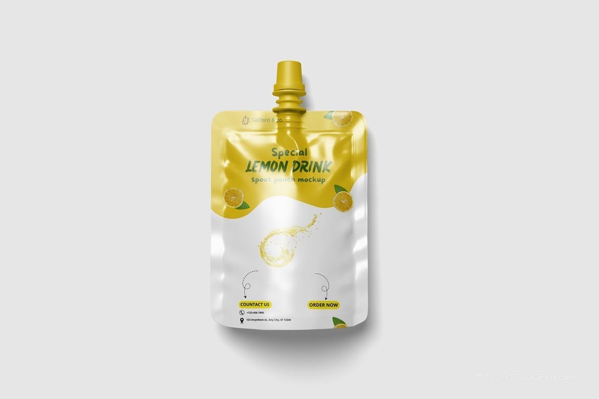 吸嘴袋包装样机