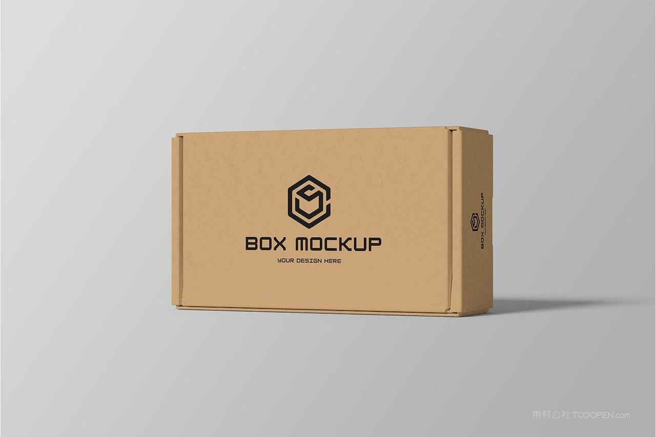 牛皮纸盒包装样机