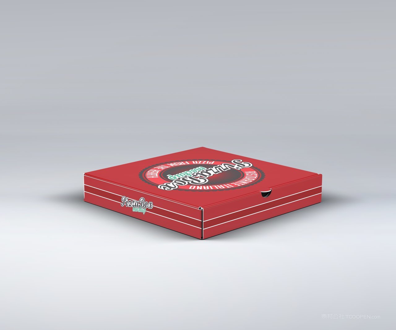 外卖披萨包装样机