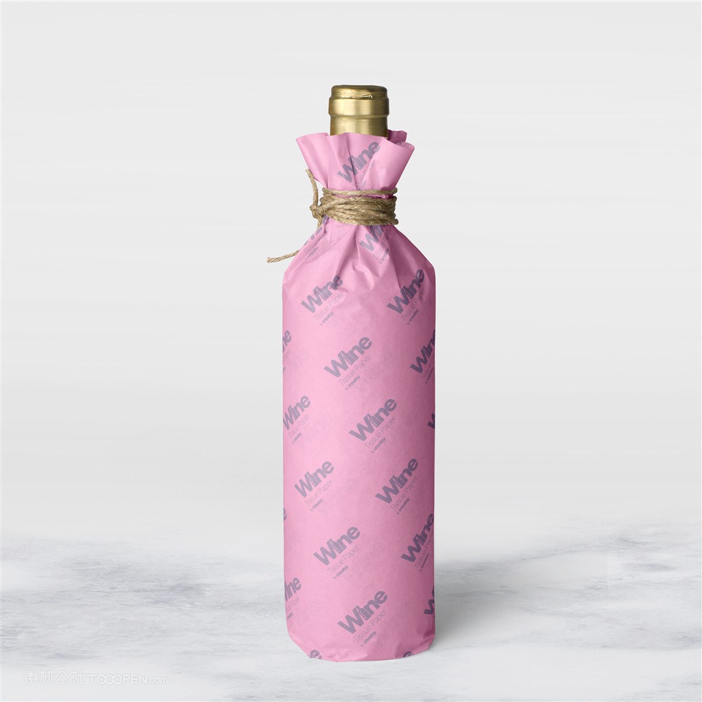 红酒包装样机