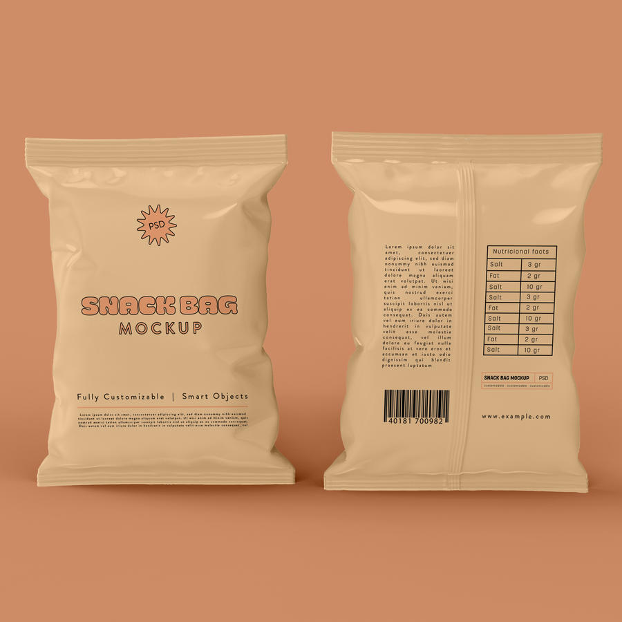 零食店包装样机