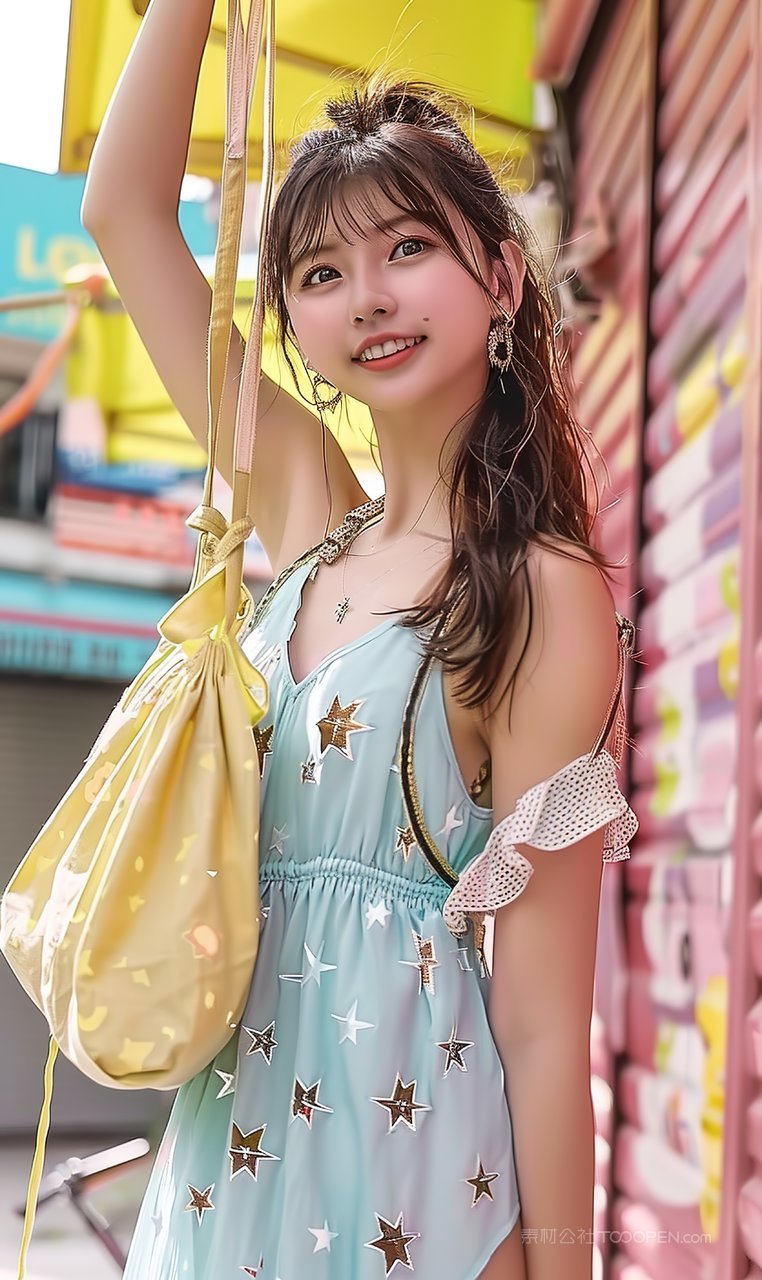 护肤美女个性彩妆青年美白时尚清纯女性