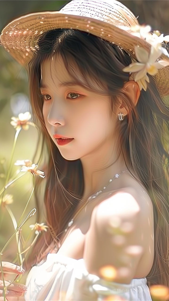 年轻少女写真美女年轻女性清纯