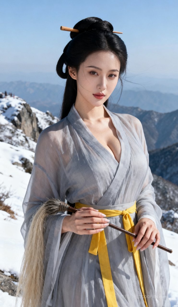 国风少女妩媚汉服美艳大胸性感古风美女