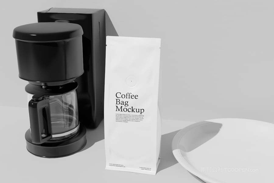 咖啡机咖啡袋样机