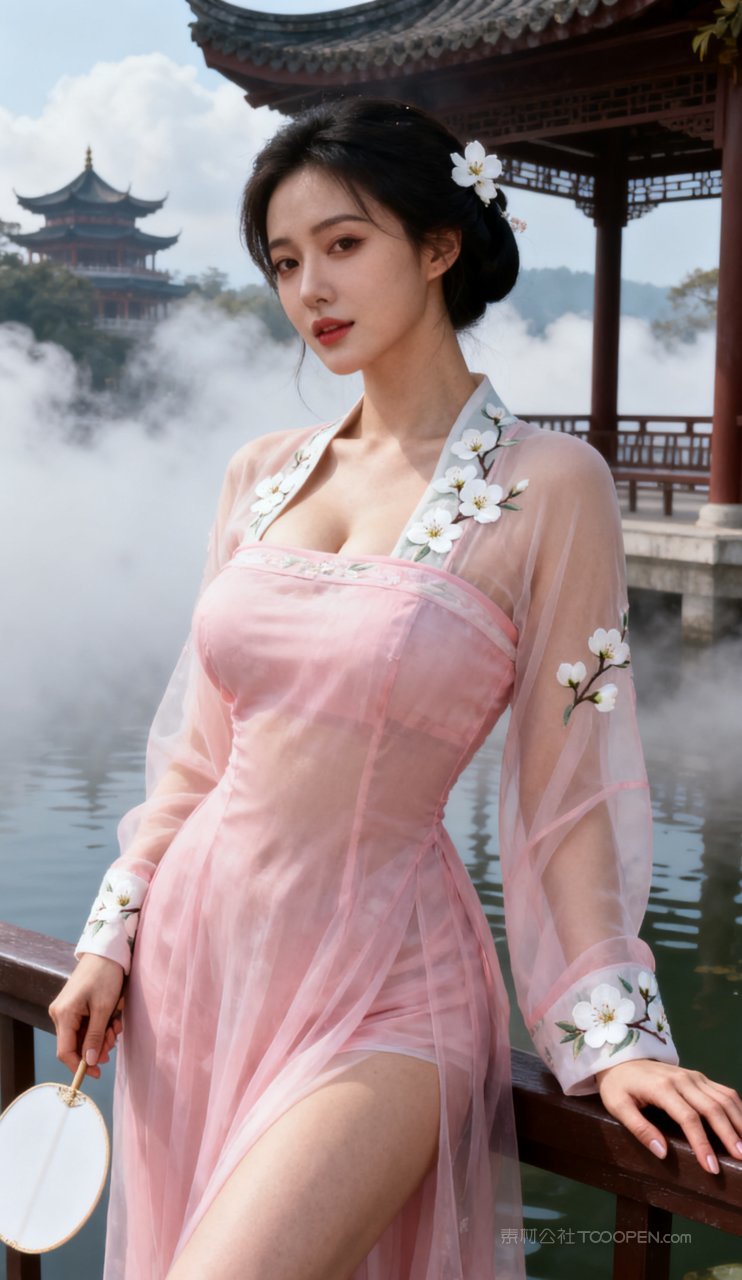 写真汉服古风性感丰腴女性美女美艳