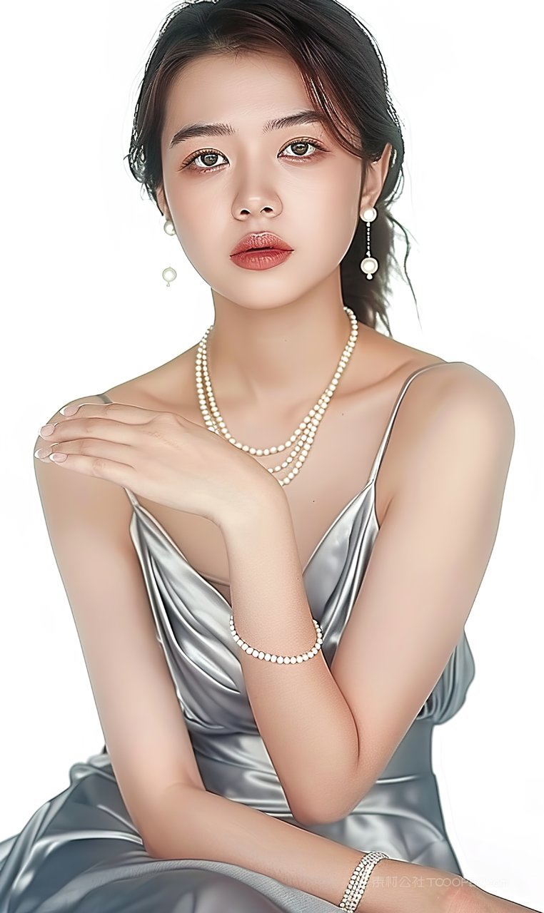 活力青春气质美女美发彩妆女性盛装美容魅力